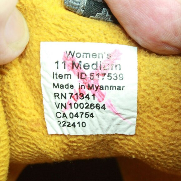 LL Bean Mountain Classic Gray Nylon Quilted Insulated SlipperAnkle Booties 11 M - Picture 9 of 10